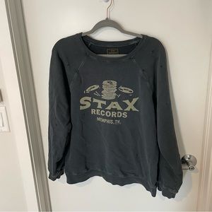 Stay Records Graphic Pullover Sweatshirt